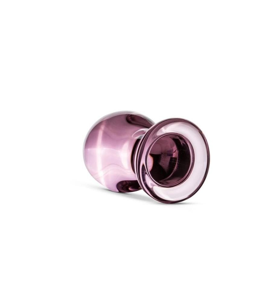 Glass Glass Butt Plug No. 26 Pink