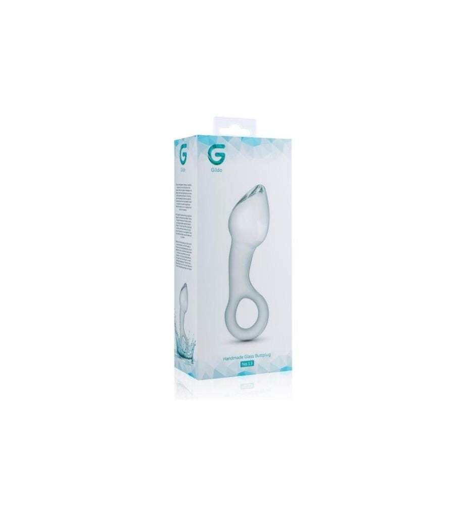 Glass Glass Prostate Plug No. 13