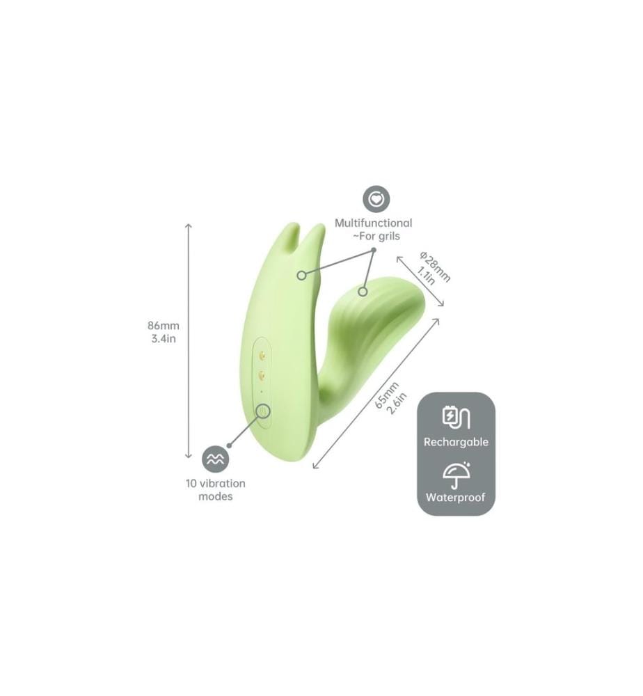 Magic Motion Vibrator Umi Smart Wearable Grün