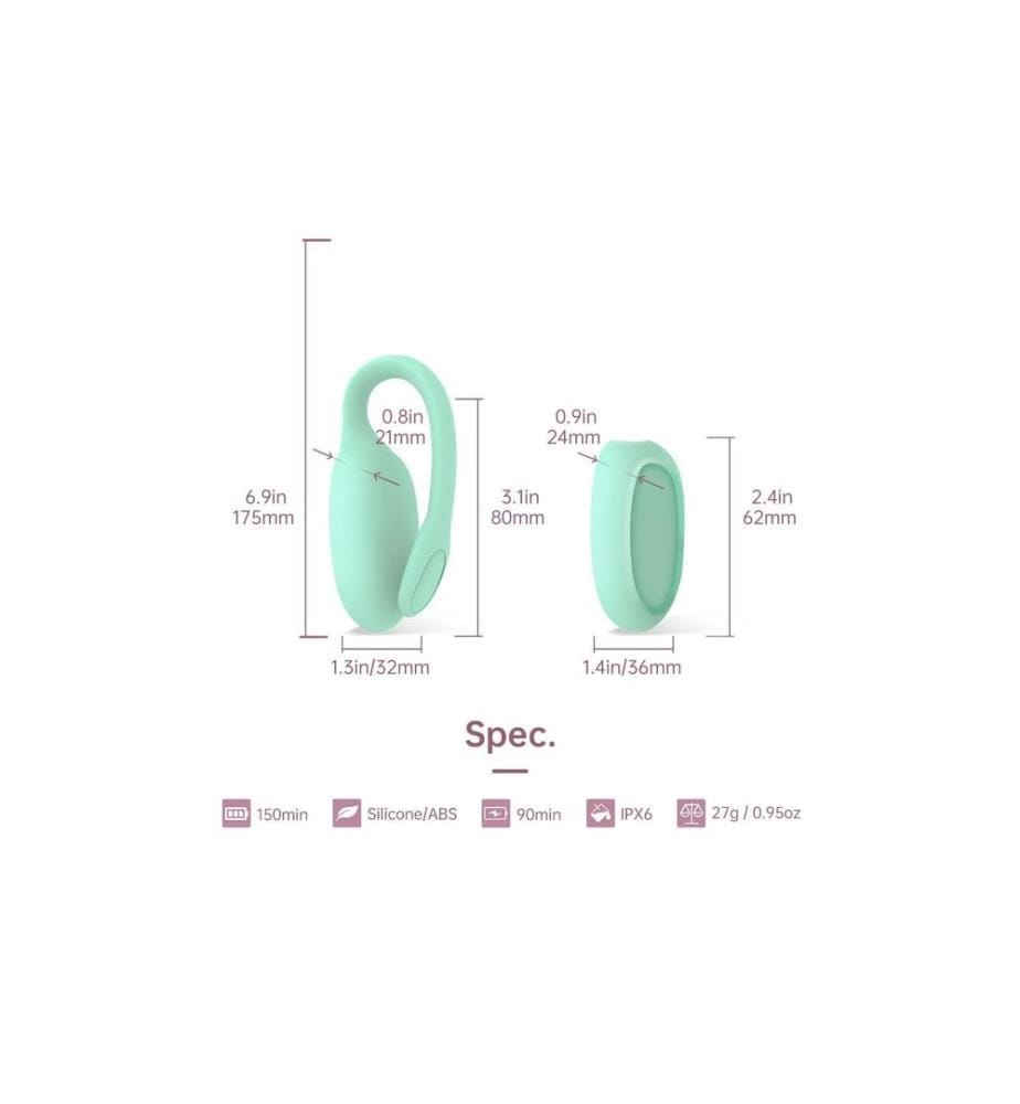 Magic Motion Vibrator FitCute Grün