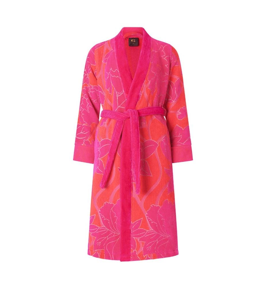 Kimono-Bademantel – Rosa