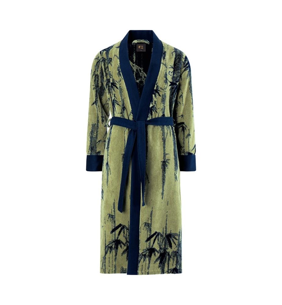 Kimono-Bademantel  – Grün