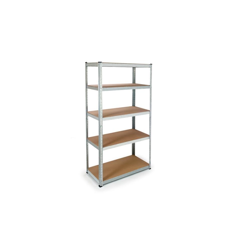 5-tier steel shelf for heavy loads 875 kg - 40 x 90 x 180 cm