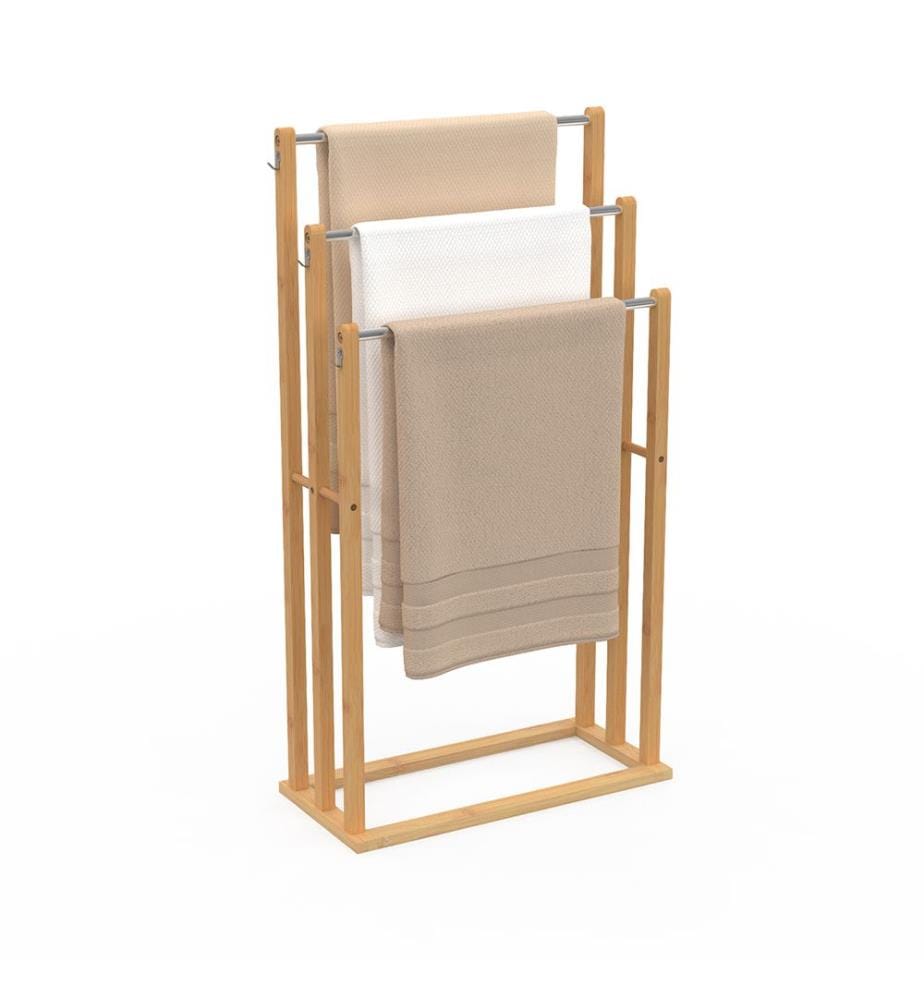 Porte-serviettes Maya 3 niveaux - Bambou