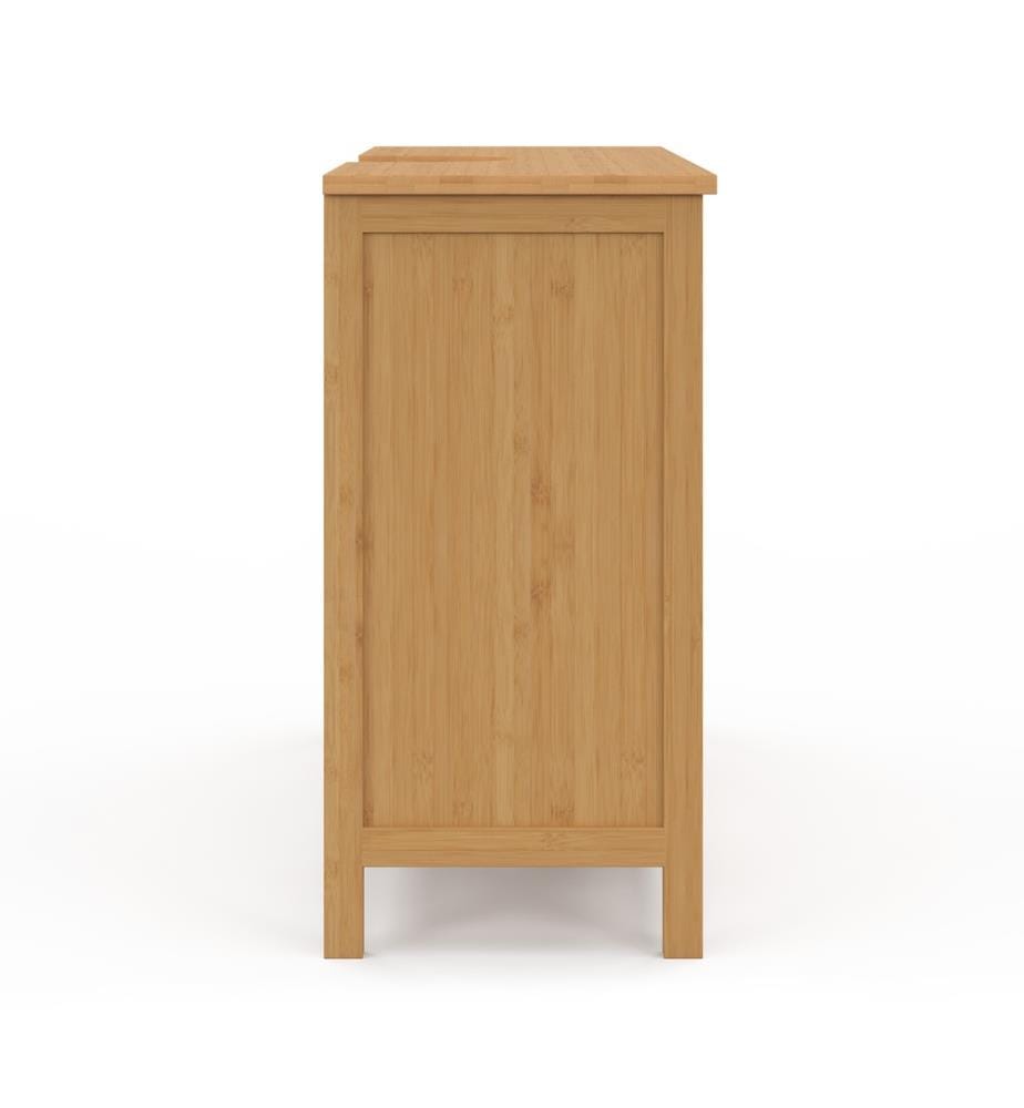 Meuble sous vasque sur pieds Maya 2 portes