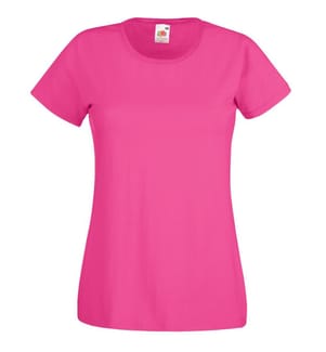 Fruit Of The Loom Lady-Fit Damen T-Shirt