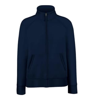 Fruit Of The Loom Damen Lady-Fit Fleece-Sweatshirt-Jacke