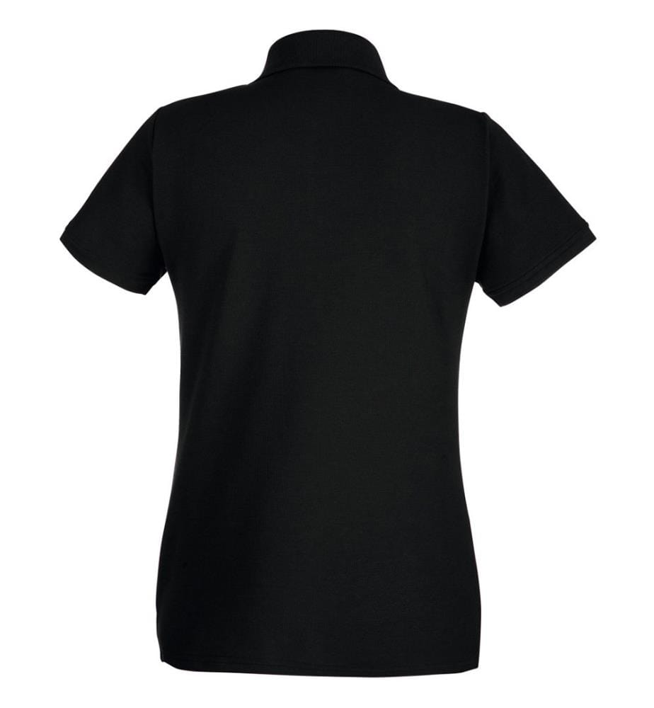 Fruit of the Loom Premium Maglietta Polo Aderente Maniche Corte Donna