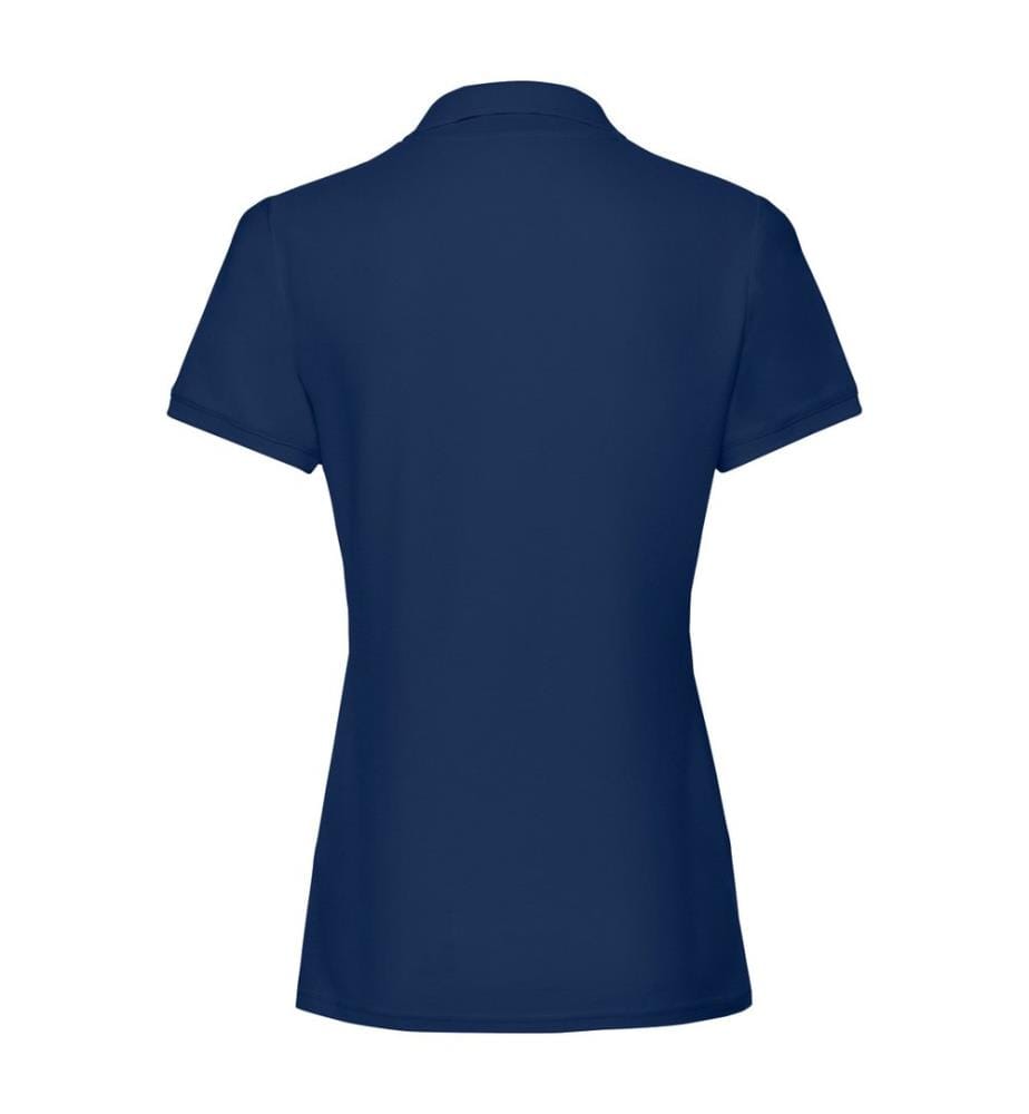 Fruit of the Loom Premium Maglietta Polo Aderente Maniche Corte Donna