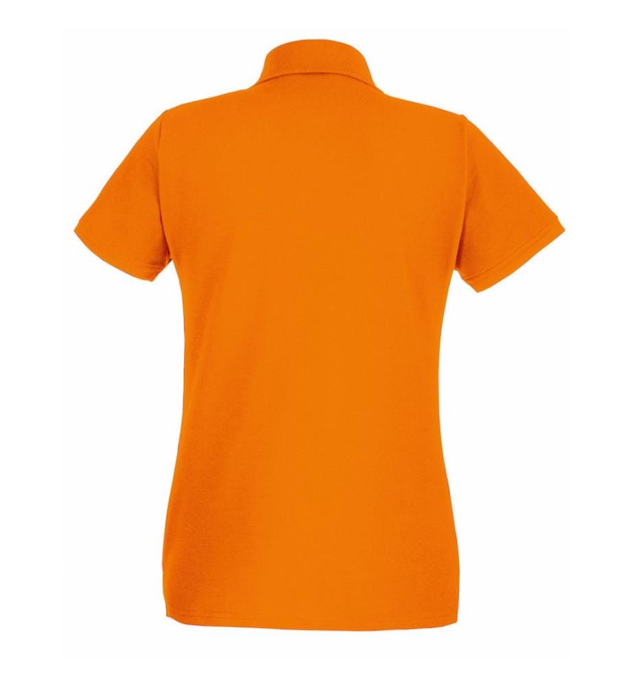 Fruit of the Loom Premium Maglietta Polo Aderente Maniche Corte Donna