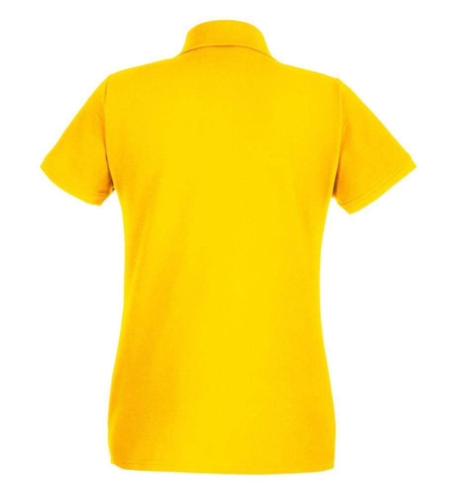 Fruit of the Loom Premium Maglietta Polo Aderente Maniche Corte Donna