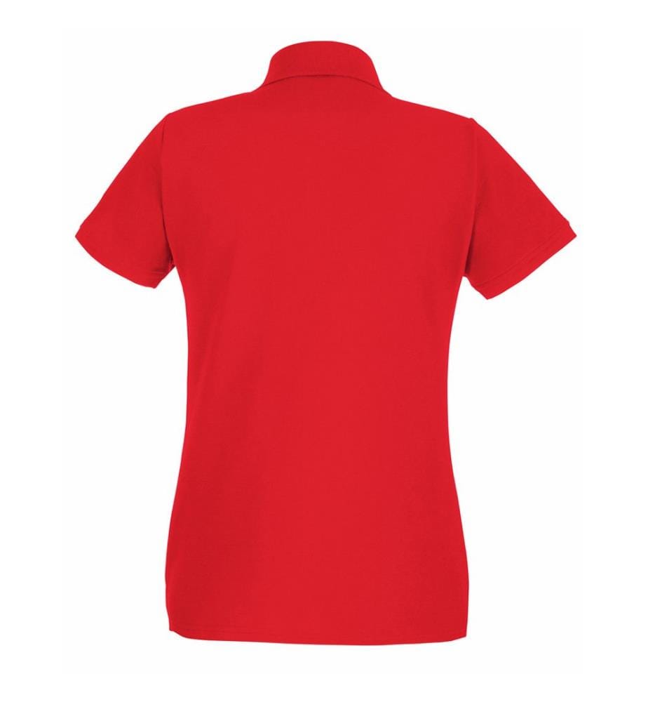 Fruit of the Loom Premium Maglietta Polo Aderente Maniche Corte Donna