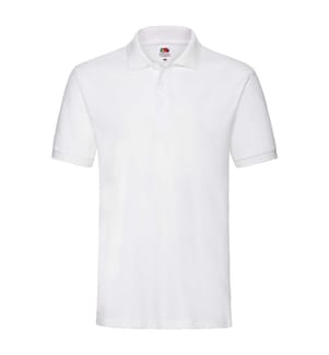 Fruit of the Loom Premium Maglietta Polo Aderente Maniche Corte Donna