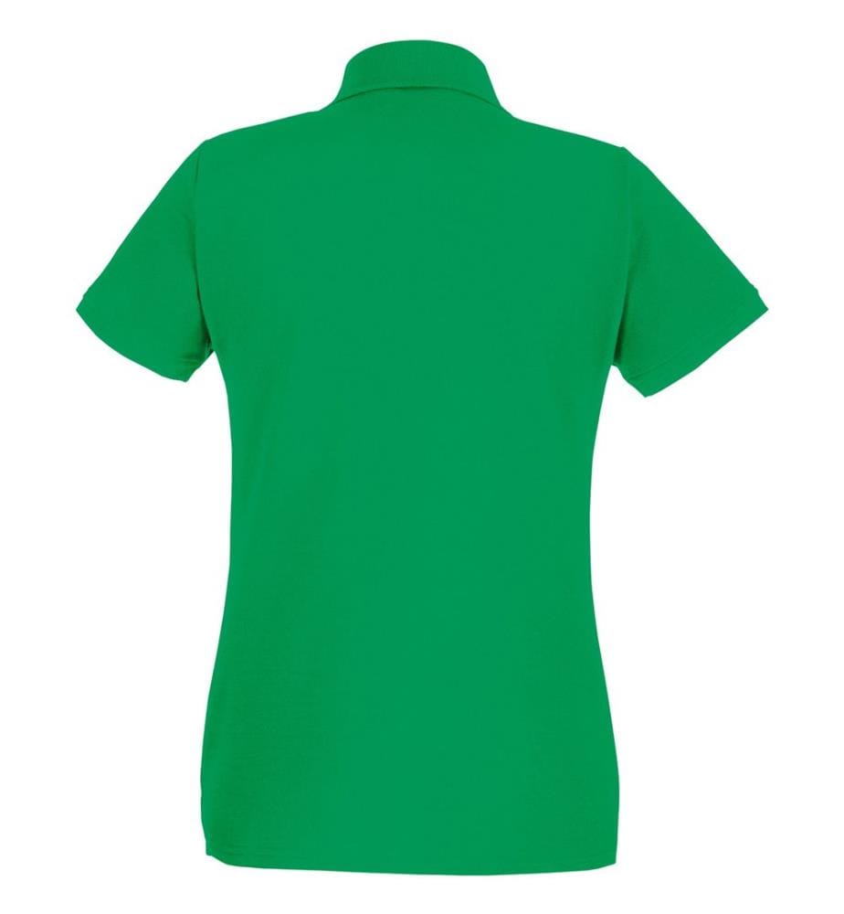 Fruit of the Loom Premium Maglietta Polo Aderente Maniche Corte Donna
