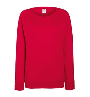 Fruit OF The Loom Damen Raglan Sweatshirt