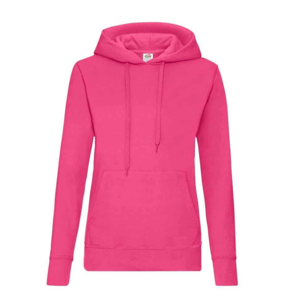 Fruit Of The Loom Lady Fit Pullover mit Kapuze