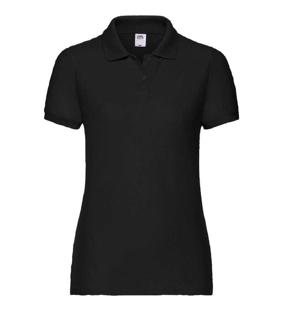 Fruit of the Loom Maglietta Polo Da Donna Maniche Corte Donna
