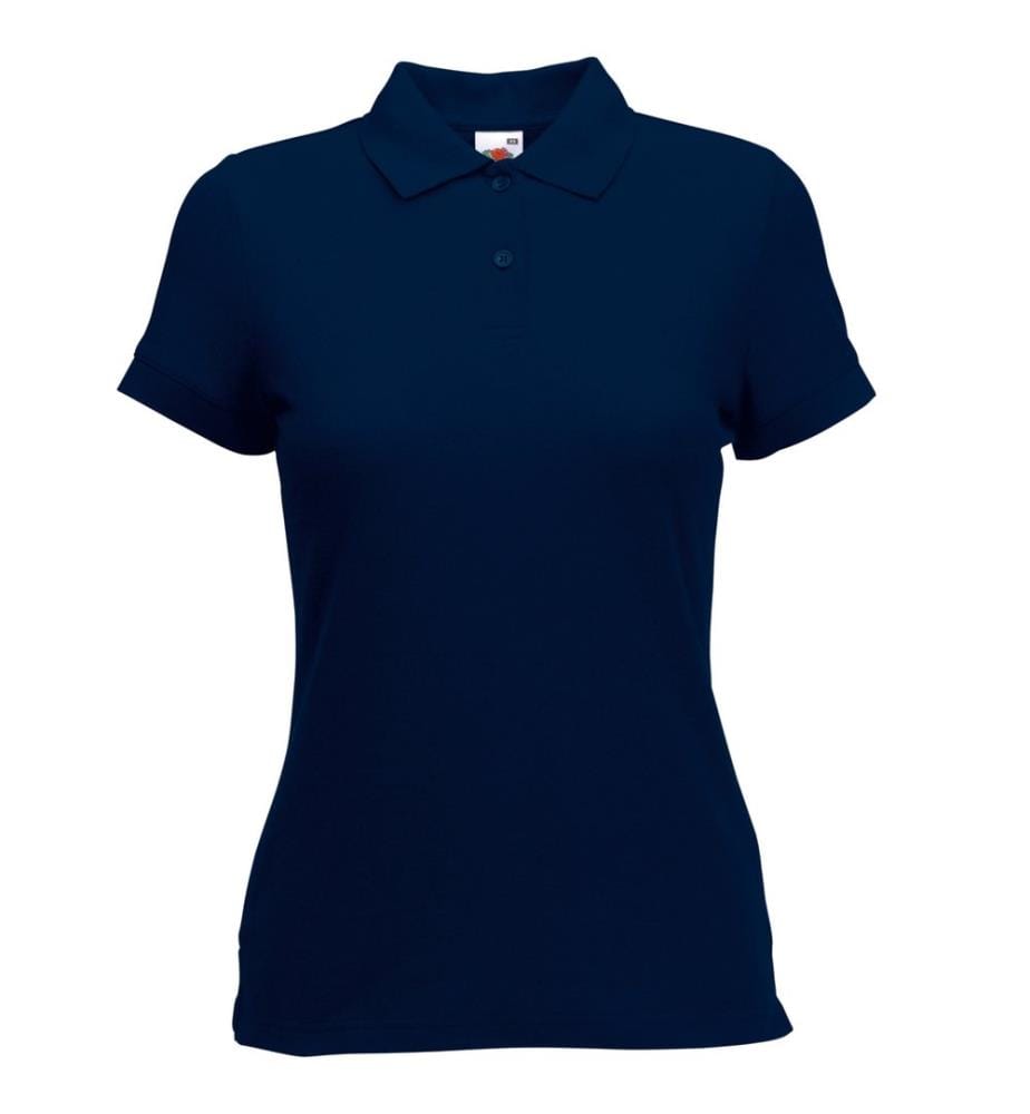 Fruit of the Loom Maglietta Polo Da Donna Maniche Corte Donna