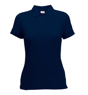 Fruit of the Loom Maglietta Polo Da Donna Maniche Corte Donna