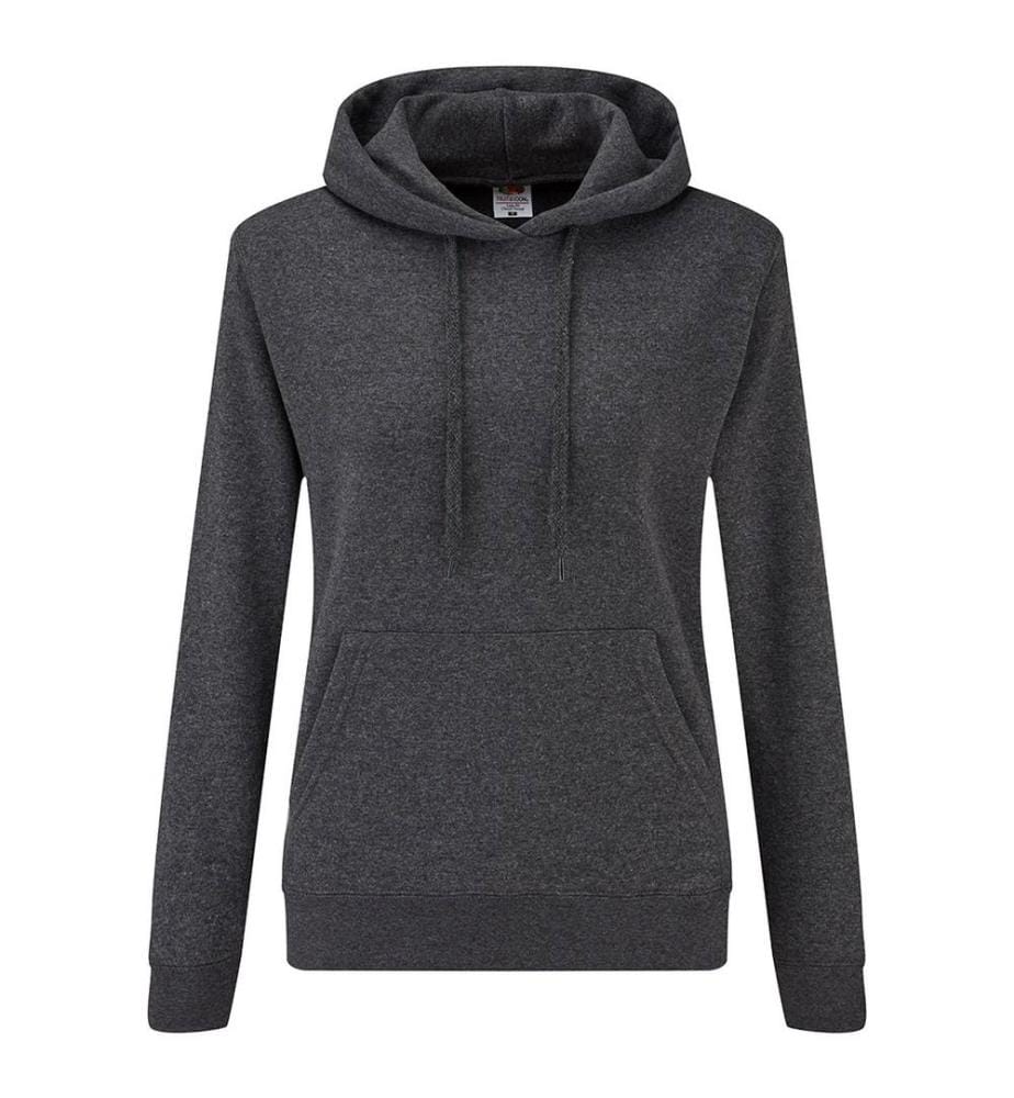 Fruit of the Loom - "Classic" Sweatshirt mit Kapuze für Damen