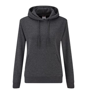 Fruit of the Loom - "Classic" Sweatshirt mit Kapuze für Damen