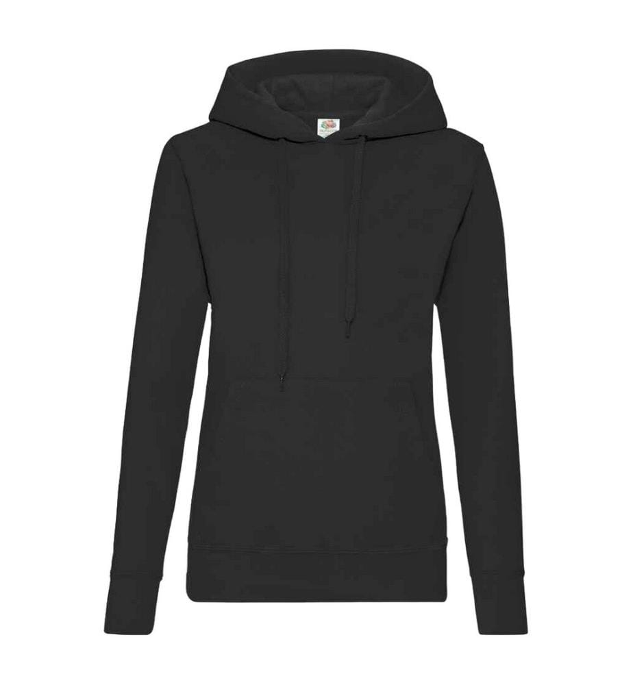 Fruit of the Loom - "Classic" Sweatshirt mit Kapuze für Damen