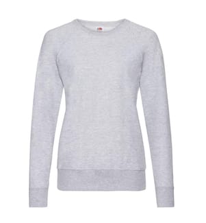 Fruit of the Loom - Sweatshirt Leicht für Damen Raglanärmel
