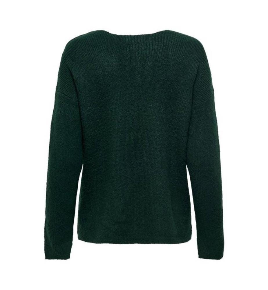 Strickpullover - Grün