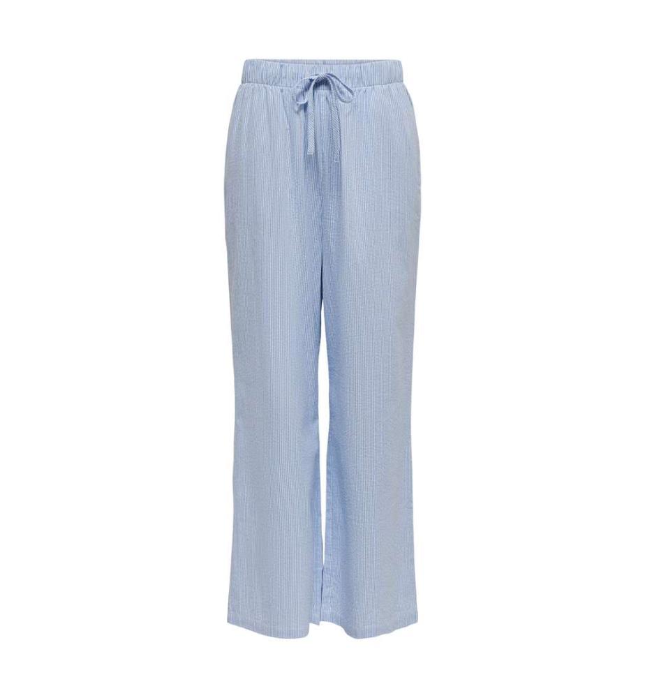 Pantalon - Cloud Dancer Blue Stripes