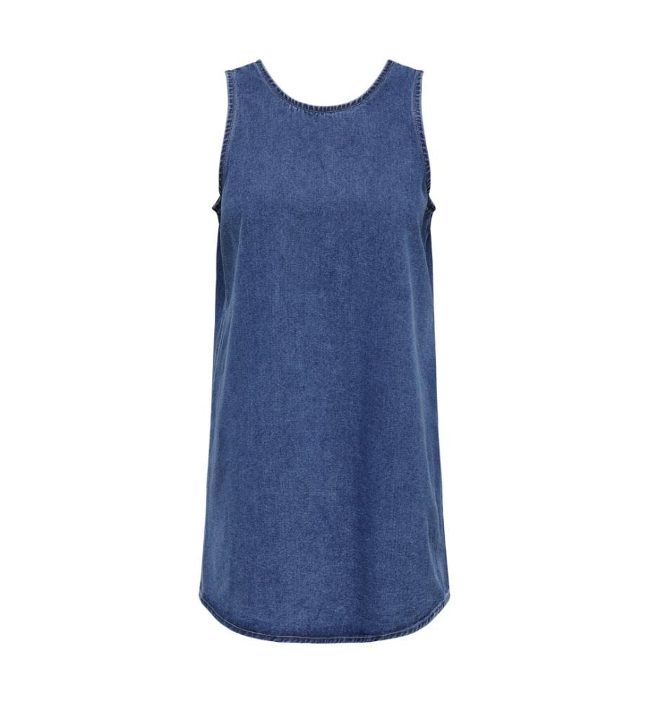 Robe courte Annie - Denim bleu moyen