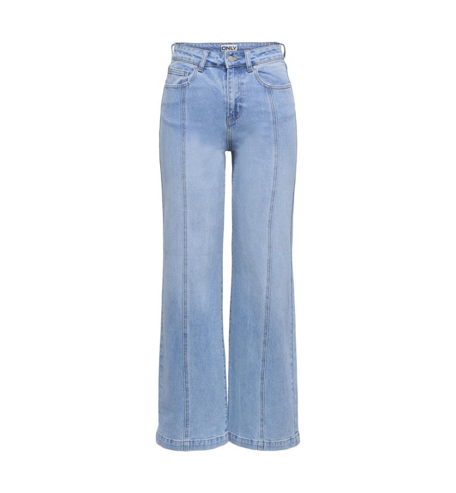 Jeans Hope Wide Pintuck Denim Mae2655 - Denim bleu clair