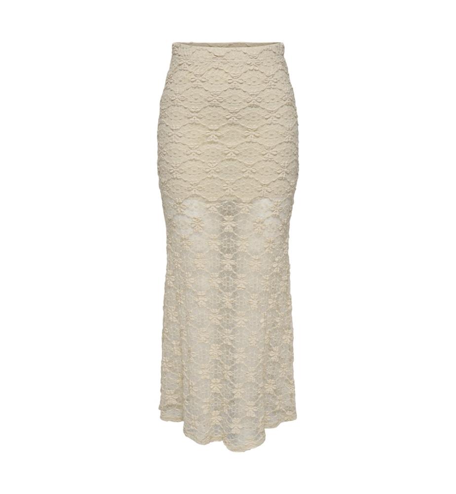 Jupe longue Pearlina - Beige Clair