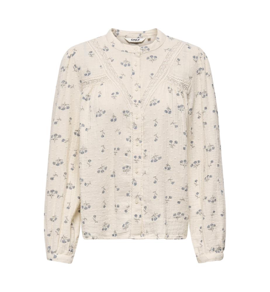 Chemise - Nuage dansant brodé