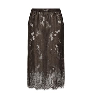 Jupe midi - Coffee Bean