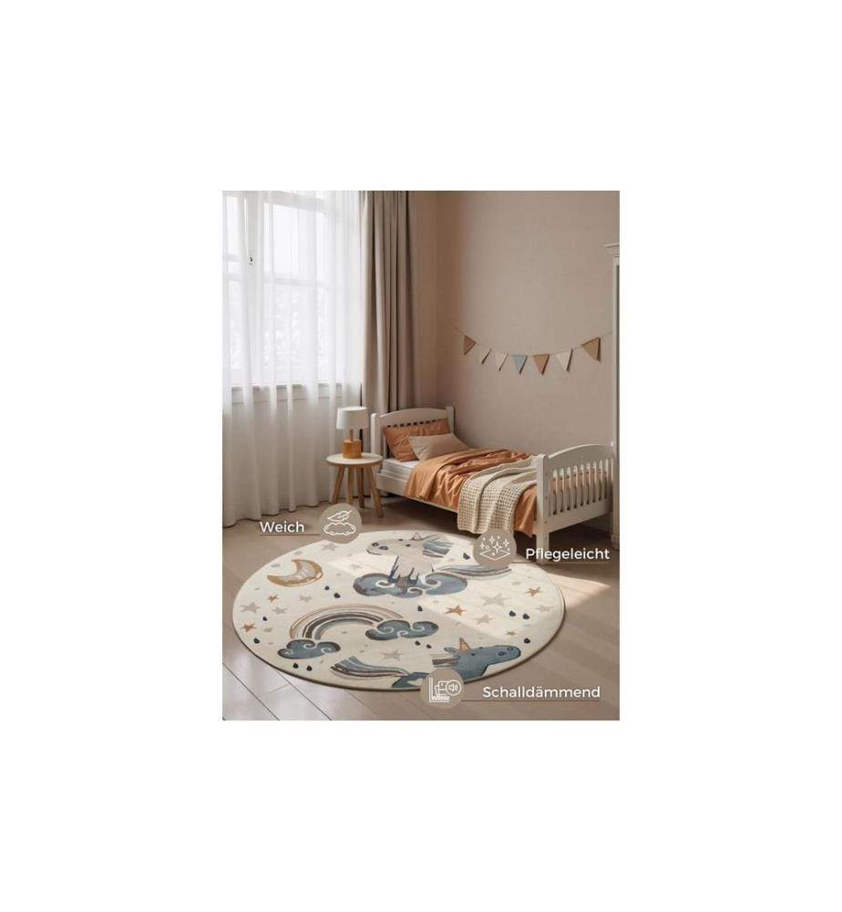 Hanse Home Dekoteppich Einhorn 160 cm