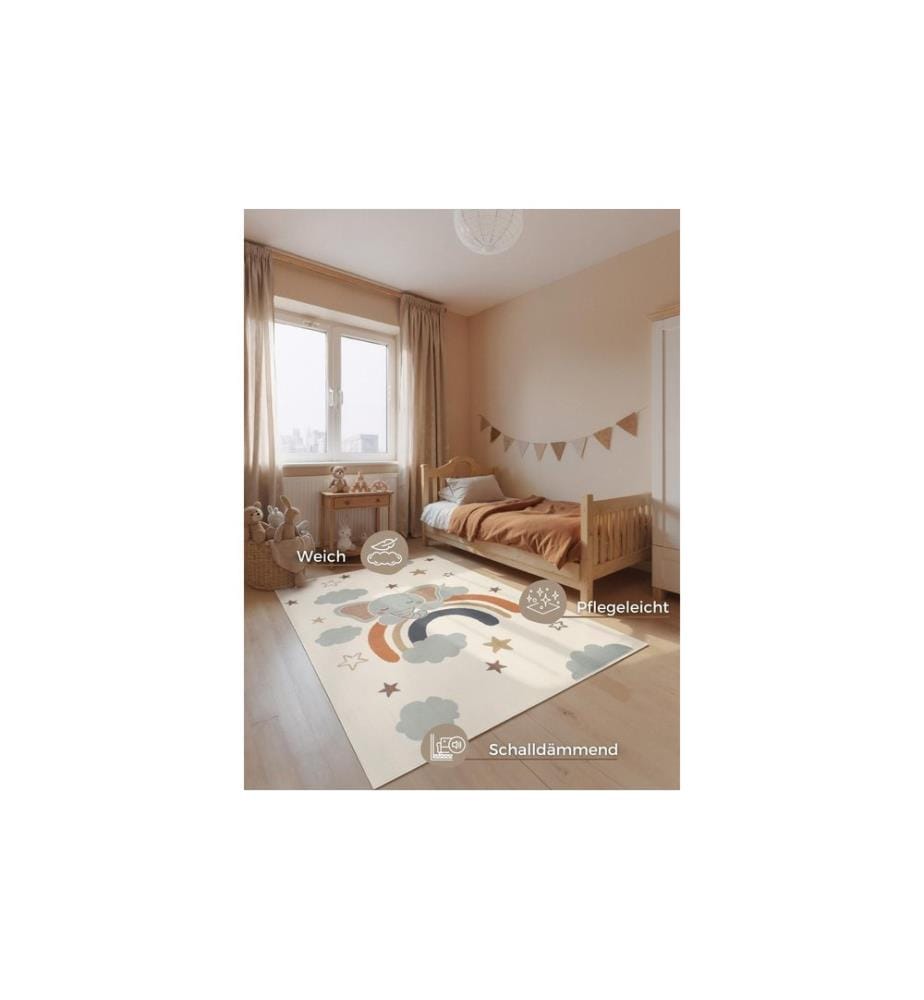 Hanse Home Tappeto decorativo Dreamy Jumbo 160 x 235 cm