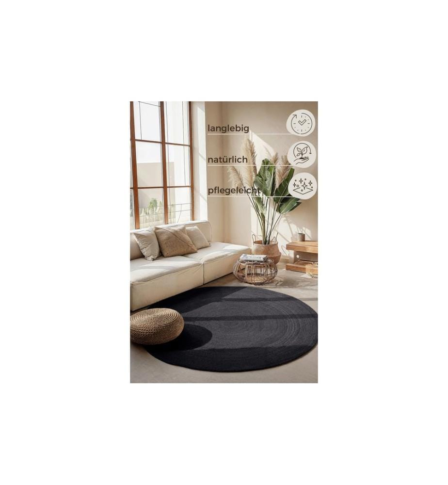 Hanse Home Teppich Rangpur 100 cm x 100 cm