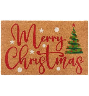 Hanse Home Tappetino d'ingresso Merry Christmas 45 cm x 75 cm