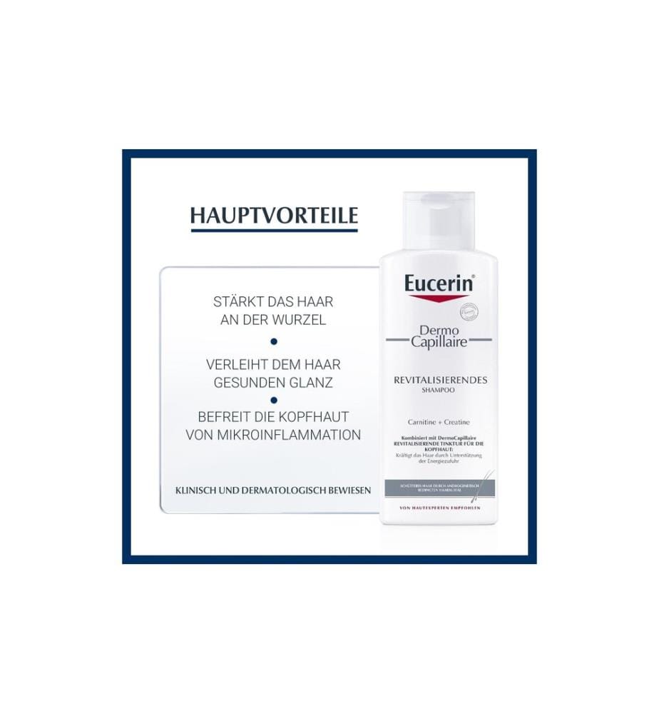 Eucerin Shampooing revitalisant DermoCapillaire 250 ml
