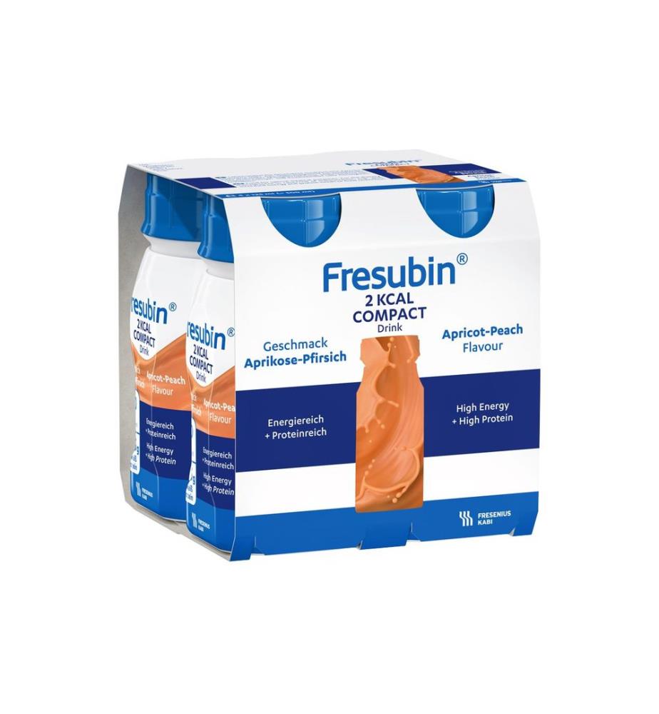 Fresubin 2 kcal Compact Drink Aprikose-Pfirsich 4 x 125 ml