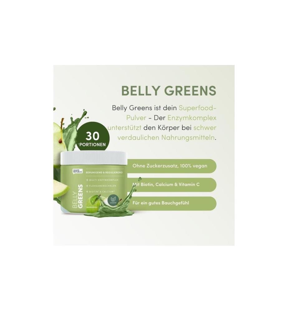 Shape Republic Belly Greens 210 g