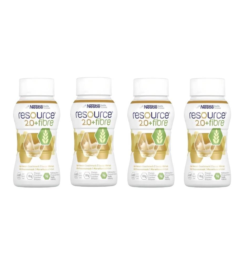 Resource 2.0 Fibre Abricot 4 x 200 ml