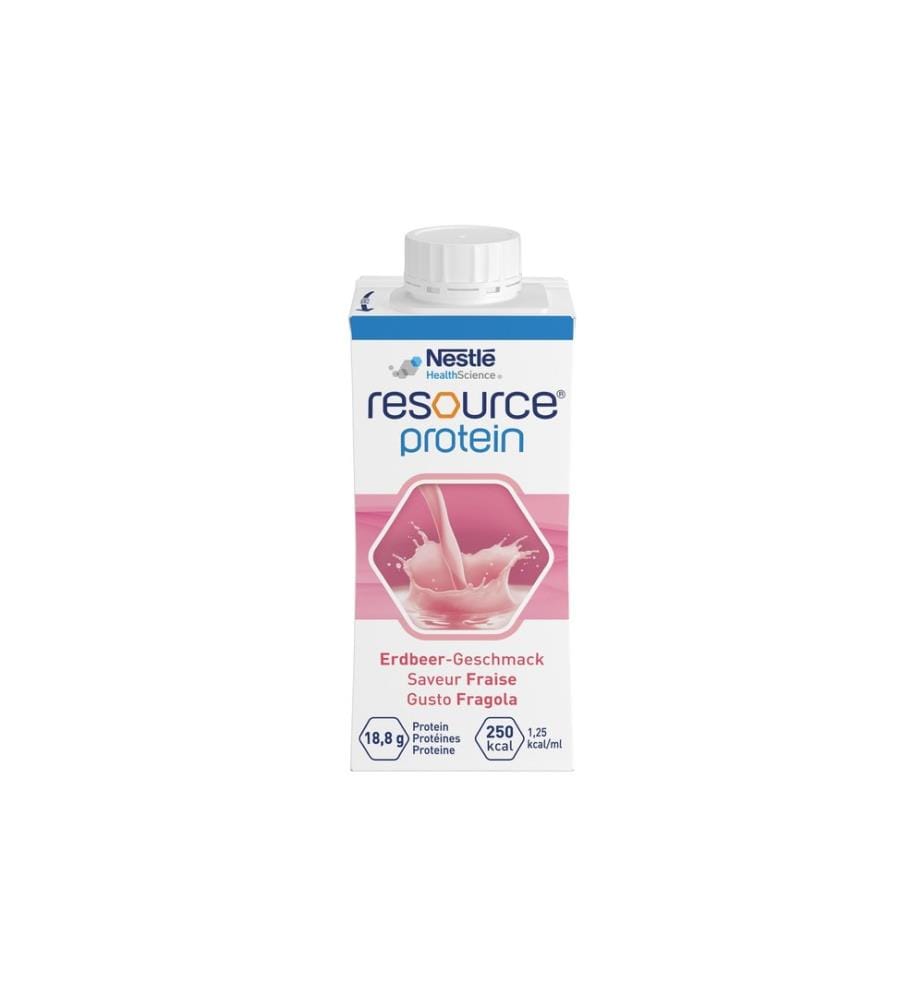 Resource Protein Erdbeere 4 x 200 ml