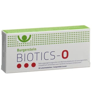 Burgerstein Biotics-O 30 Lutschtabletten
