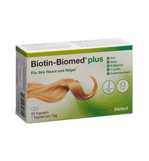 Biomed Biotin-Biomed plus 60 Kapseln