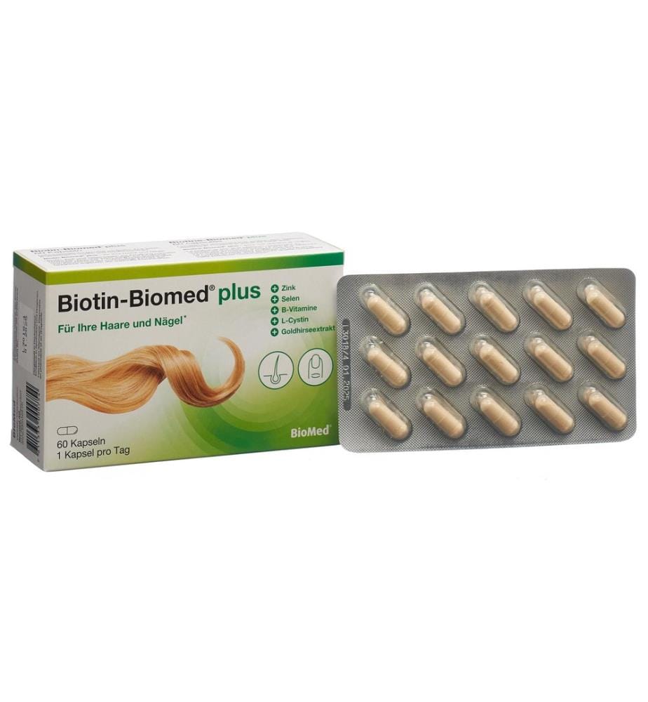 Biomed Biotin-Biomed plus 60 Kapseln