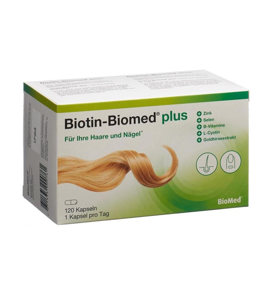 Biomed Biotin-Biomed plus 120 Kapseln