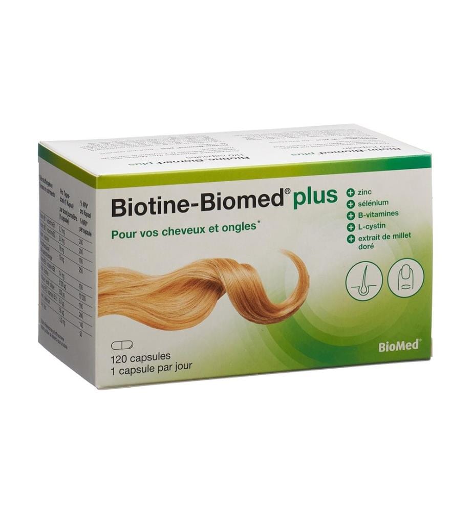 Biomed Biotin-Biomed plus 120 Kapseln