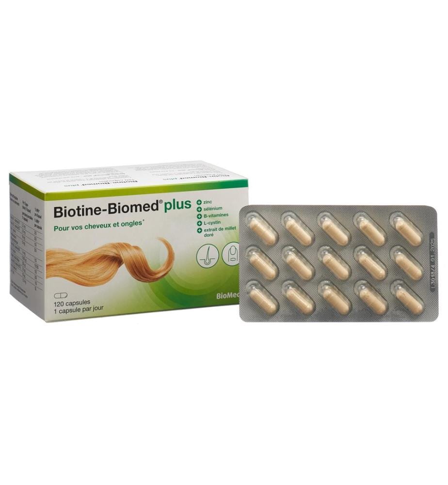 Biomed Biotin-Biomed plus 120 Kapseln