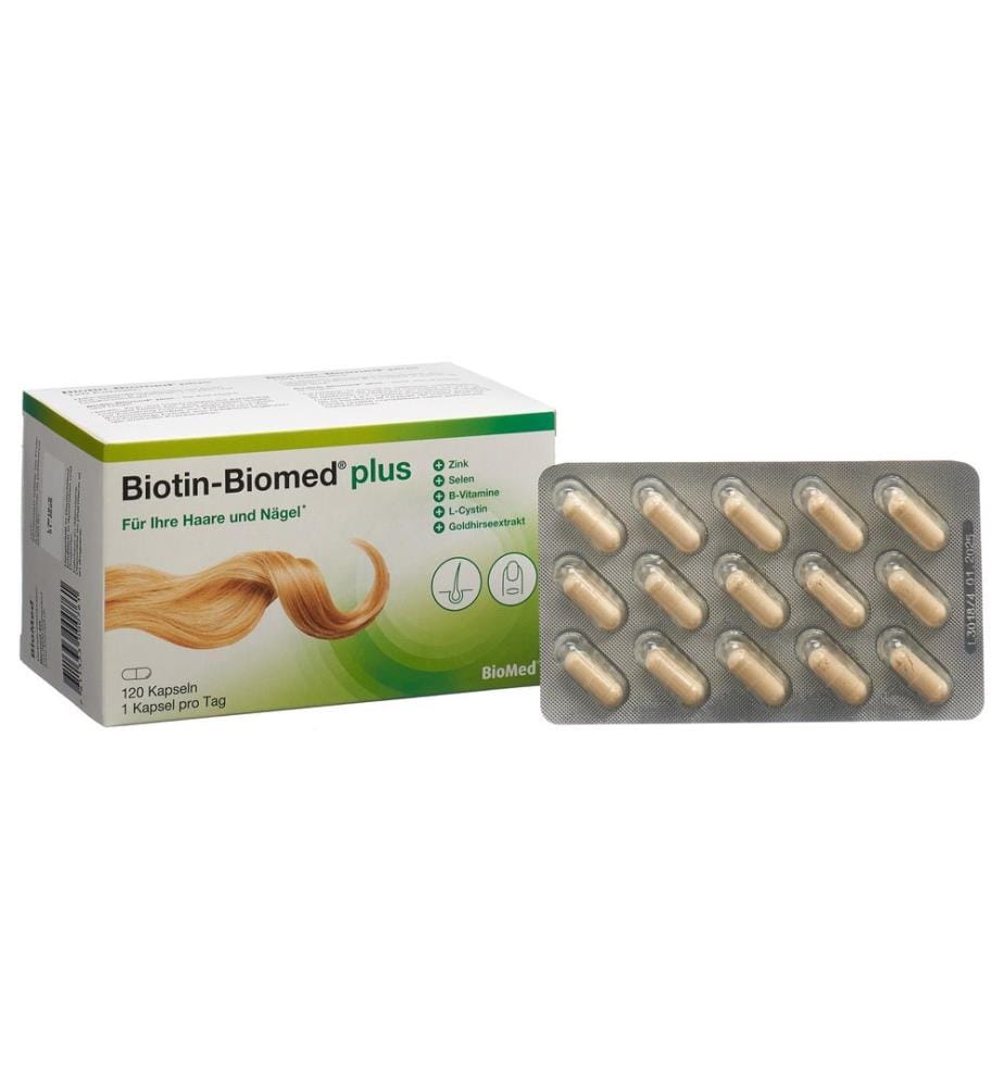 Biomed Biotin-Biomed plus 120 Kapseln